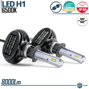LED H1 Kit CANbus Professional | Led Bulbs Conversion White Light 6500K 8000LM