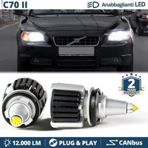 H7 LED Kit for Volvo C70 II Low Beam | Led Bulbs Ice White CANbus 55W | 6500K 12000LM