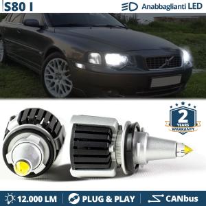 Kit LED H7 para Volvo S80 I Luces de Cruce | Bombillas LED CANbus Blanco Frío | 6500K 12000LM