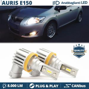 Luces de Cruce LED H11 para Toyota Auris E150 (06-12) | Bombillas Led CANbus Luz Potente Blanca 6500K 8000LM