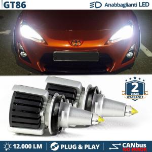 H11 LED Kit für Toyota GT86 Abblendlicht | LED Birnen CANBUS Weiß Eis | 6500K 12000LM