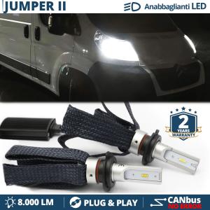 Kit Luci LED per Citroen Jumper 2 Anabbaglianti H7 CANbus | Bianco Puro 6500K 8000LM