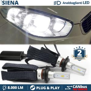 H7 LED Kit for Fiat GRAND SIENA from 2012 Low Beam CANbus Bulbs | 6500K Cool White 8000LM