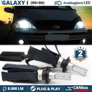 H7 LED Kit for Ford GALAXY mk1 Facelift Low Beam CANbus Bulbs | 6500K Cool White 8000LM