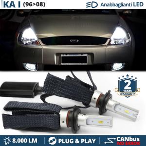 Kit LED H7 para Ford Ka 1 Luces de Cruce CANbus | 6500K Blanco Frío 8000LM
