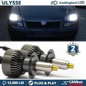 H7 LED Kit for Fiat Ulysse 2 Low Beam | LED Bulbs CANbus 6500K 12000LM