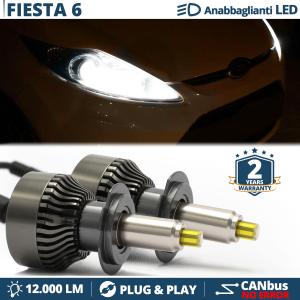 H7 LED Kit for FORD FIESTA mk6 08-13 Low Beam | LED Bulbs CANbus 6500K 12000LM