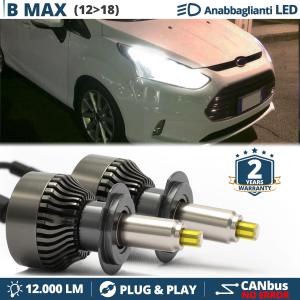 H7 LED Kit für FORD B-MAX Abblendlicht | Canbus LED Birnen 6500K 12000LM