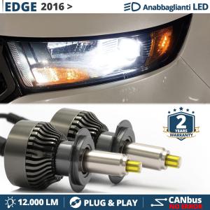 Kit LED H7 para FORD EDGE Luces de Cruce | Bombillas Led Canbus 6500K 12000LM