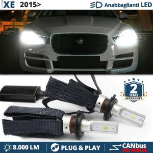 Kit LED H7 para Jaguar XE Luces de Cruce CANbus | 6500K Blanco Frío 8000LM