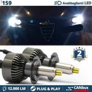H7 LED Kit for ALFA ROMEO 159 Low Beam | LED Bulbs CANbus 6500K 12000LM
