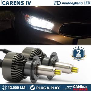 Lampade LED H7 per Kia Carens 4 Luci Bianche Anabbaglianti CANbus | 6500K 12000LM