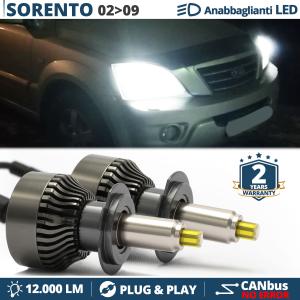 H7 LED Kit for Kia Sorento 1 Low Beam | LED Bulbs CANbus 6500K 12000LM