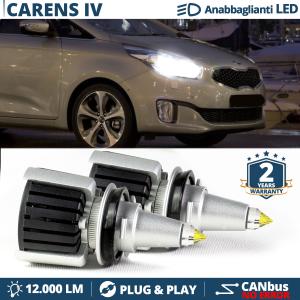 H7 LED Kit for Kia Carens IV Low Beam | Led Bulbs Ice White CANbus 55W | 6500K 12000LM