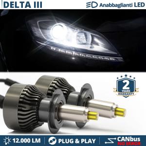 Kit LED H7 para Lancia DELTA 3 Luces de Cruce | Bombillas Led Canbus 6500K 12000LM