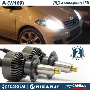 H7 LED Kit for Mercedes A CLASS W169 Low Beam | LED Bulbs CANbus 6500K 12000LM