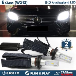 Kit LED H7 pour Mercedes Classe E W213 Feux de Croisement CANbus | 6500K Blanc Pur 8000LM