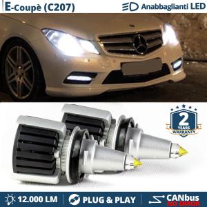 H7 LED Kit for Mercedes E Class W212, Coupe C207 Low Beam | Led Bulbs Ice White CANbus 55W | 6500K