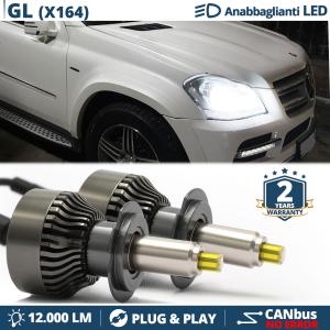 H7 LED Kit for Mercedes GL X164 Low Beam | LED Bulbs CANbus 6500K 12000LM