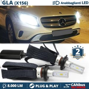 H7 LED Kit für Mercedes GLA X156 Abblendlicht CANbus Birnen | 6500K Weißes Eis 8000LM