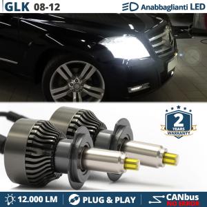 Kit LED H7 pour Mercedes GLK X204 Feux de Croisement | Ampoules Led CANbus 6500K 12000LM