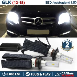 Kit Luci LED per Mercedes GLK X204 Restyling Anabbaglianti H7 CANbus | Bianco Puro 6500K 8000LM