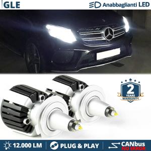Kit LED H7 pour Mercedes GLE W166 Feux de Croisement | Ampoules LED CANbus Blanc 6500K 55W 