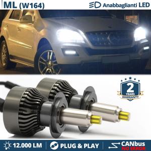 H7 LED Kit for Mercedes ML W164 Low Beam | LED Bulbs CANbus 6500K 12000LM