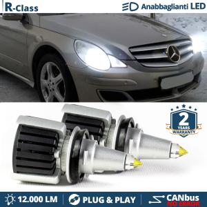 H7 LED Birnen für Mercedes R-Klasse W251 Abblendlicht Linsenscheinwerfer | CANbus Birnen 55W 12000LM