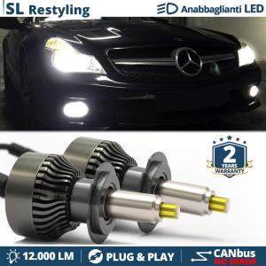 H7 LED Kit for Mercedes SL R230 08-11 Low Beam | LED Bulbs CANbus 6500K 12000LM
