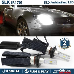 Kit LED H7 para Mercedes SLK R170 Luces de Cruce CANbus | 6500K Blanco Frío 8000LM