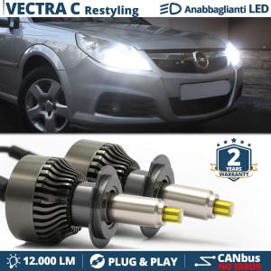 H7 LED Kit für Opel VECTRA C 06-08 Abblendlicht | Canbus LED Birnen 6500K 12000LM