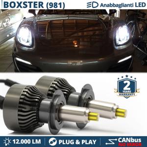 Kit LED H7 para Porsche Boxster 981 Luces de Cruce | Bombillas Led Canbus 6500K 12000LM