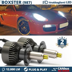 Kit LED H7 para Porsche Boxster 987 Luces de Cruce | Bombillas Led Canbus 6500K 12000LM