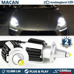 H7 LED Kit for Porsche Macan 95B Low Beam Lenticular | CANbus Led Bulbs | 6500K 12000LM