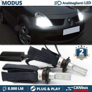 H7 LED Kit für Renault Modus Abblendlicht CANbus Birnen | 6500K Weißes Eis 8000LM
