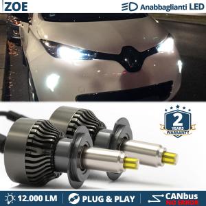 H7 LED Kit für Renault ZOE Abblendlicht | Canbus LED Birnen 6500K 12000LM