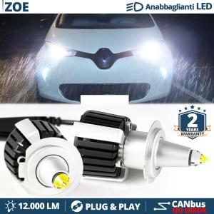 H7 LED Kit for Renault ZOE Low Beam Headlights CANbus 55W Bulbs | 6500K 12000LM