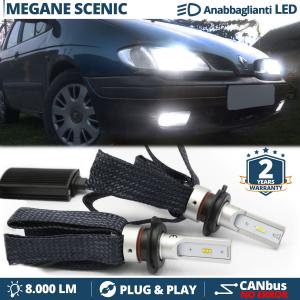 H7 LED Kit für Renault Megane Scenic Abblendlicht CANbus Birnen | 6500K Weißes Eis 8000LM
