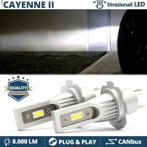 Luces de Curva LED para Porsche CAYENNE 2 958 | Luces de Giro Blancas | CANbus, Plug & Play