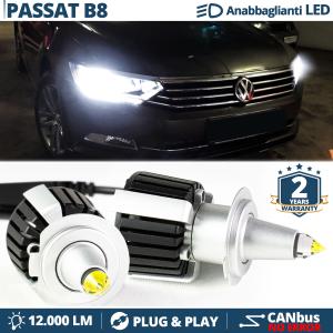Lampade LED H7 per VW PASSAT B8 Luci Bianche Anabbaglianti CANbus 55W | 6500K 12000LM
