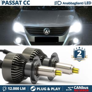Kit LED H7 para Volkswagen PASSAT CC Luces de Cruce | Bombillas Led Canbus 6500K 12000LM