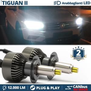 Kit LED H7 pour VW TIGUAN 2 AD1 Feux de Croisement | Ampoules Led CANbus 6500K 12000LM