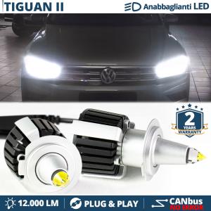 H7 LED Kit for Vw TIGUAN 2 (AD1) Low Beam | Led Bulbs Ice White CANbus 55W | 6500K 12000LM