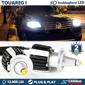 H7 LED Kit for Volkswagen TOUAREG 7L Low Beam Lenticular | CANbus Led Bulbs | 6500K 12000LM