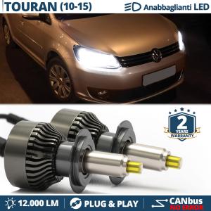 H7 LED Kit for VW TOURAN 1T3 Low Beam | LED Bulbs CANbus 6500K 12000LM