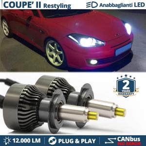H7 LED Kit for Hyundai COUPÉ 2 07-09 Low Beam | LED Bulbs CANbus 6500K 12000LM