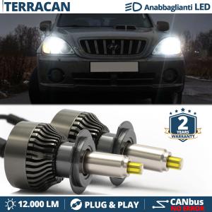 H7 LED Kit for Hyundai TERRACAN Low Beam | LED Bulbs CANbus 6500K 12000LM