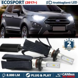 H7 LED Kit für Ford Ecosport 2 Abblendlicht CANbus Birnen | 6500K Weißes Eis 8000LM