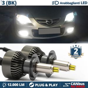 H7 LED Kit for Mazda 3 BK Low Beam | LED Bulbs CANbus 6500K 12000LM